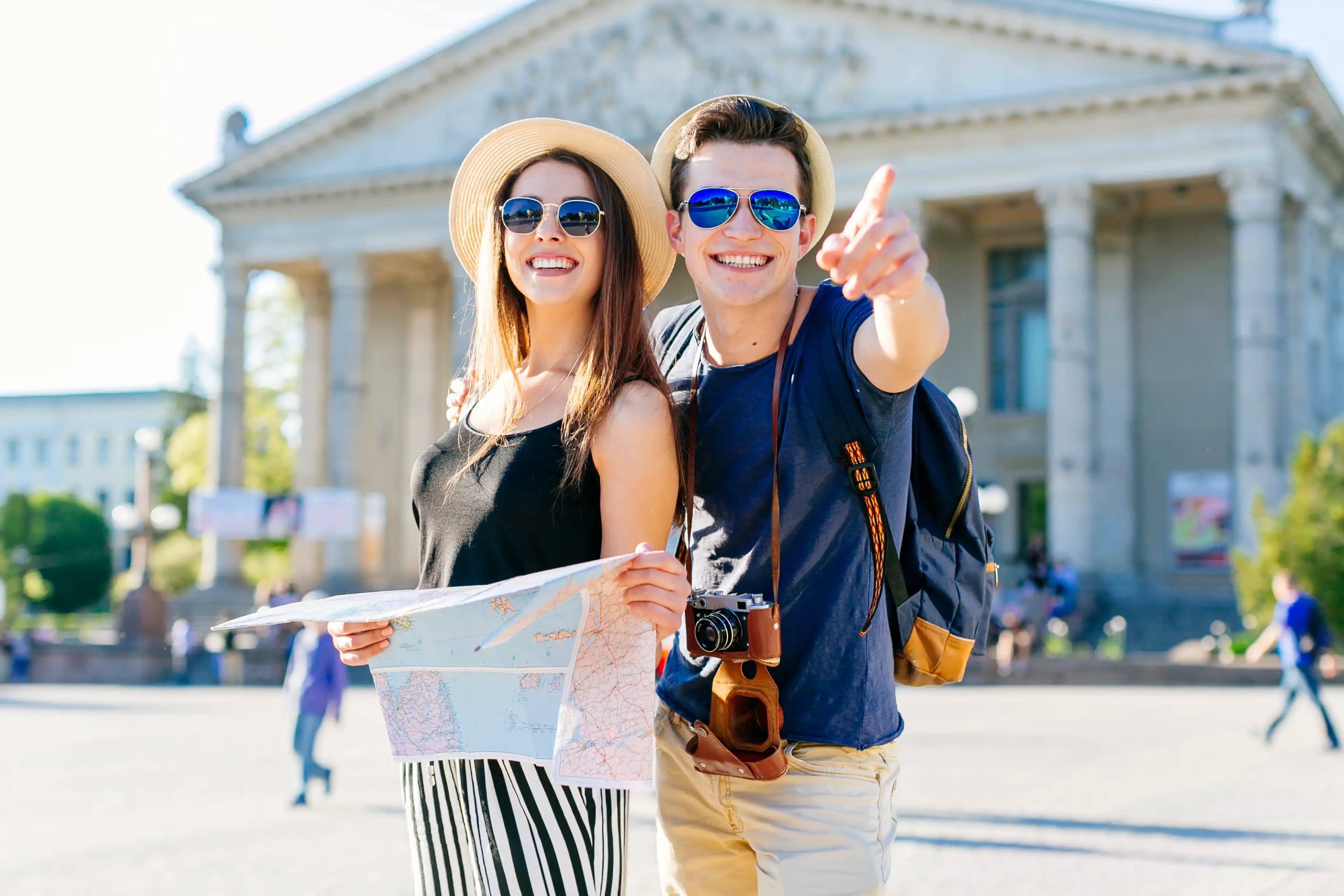 Travel professionals collaborating